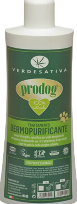 Prodog Shampoo Cani Trattamento Dermopurificante, 1 L
