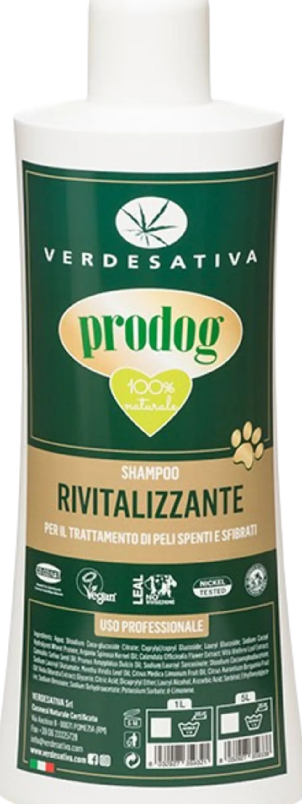 prodog Shampoo Rivitalizzante per Cani, 1 L
