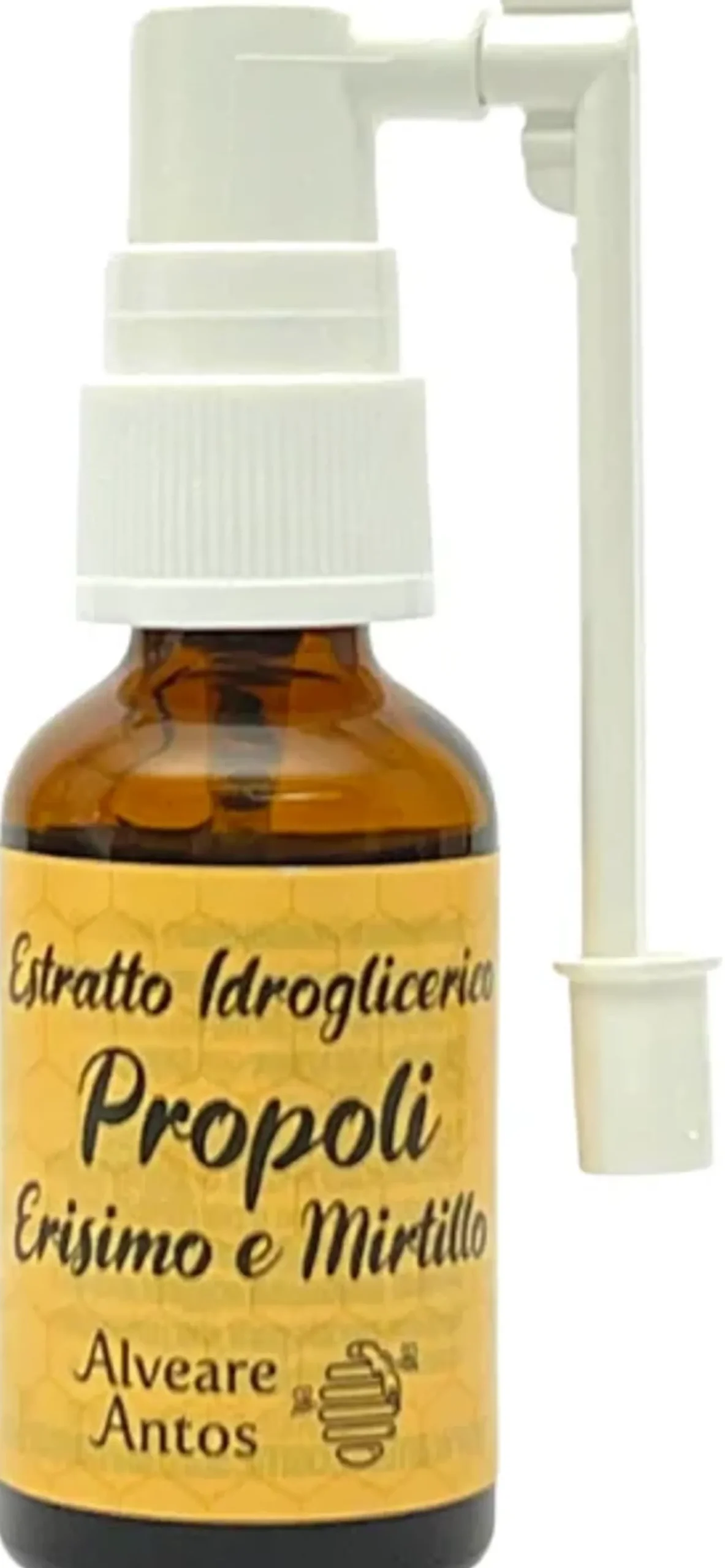 Propoli - Estratto Idroglicerico Mirtillo e Erisimo, 20 ml