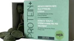 Protein+ Impacco Rinforzante alla Spirulina e Scrub, 55 g