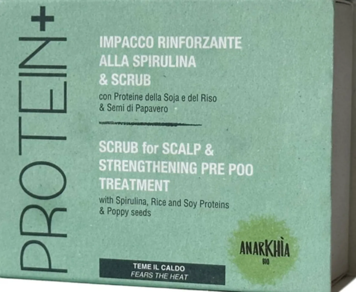 Protein+ Impacco Rinforzante alla Spirulina e Scrub, 55 g