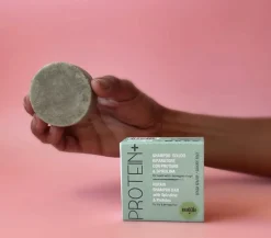 Protein+ Shampoo Solido Riparatore con Proteine e Spirulina, 55 g