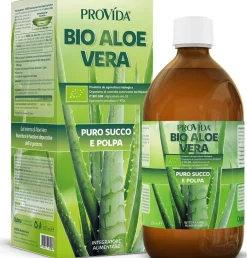 Provida Succo e Polpa di Aloe Vera Biologica, 500 ml