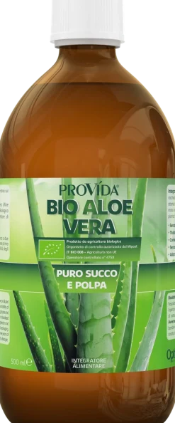 Provida Succo e Polpa di Aloe Vera Biologica, 500 ml