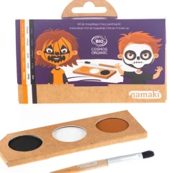 Pumpkin & Skeleton Face Painting Kit
