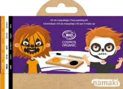 Pumpkin & Skeleton Face Painting Kit