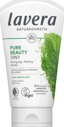 Pure Beauty Detergente Scrub e Maschera 3in1, 125 ml