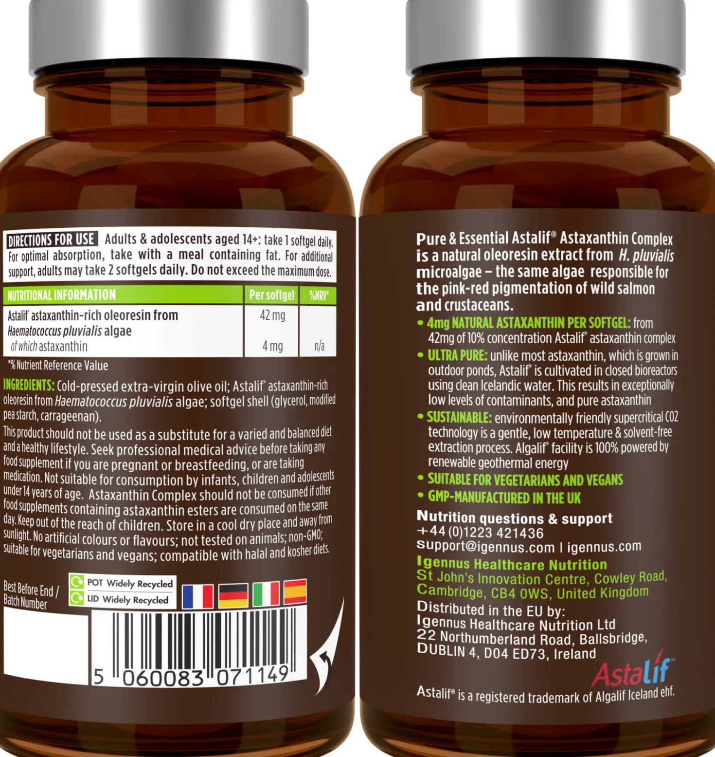 Pure & Essential - Astaxanthin Complex, 90 softgel
