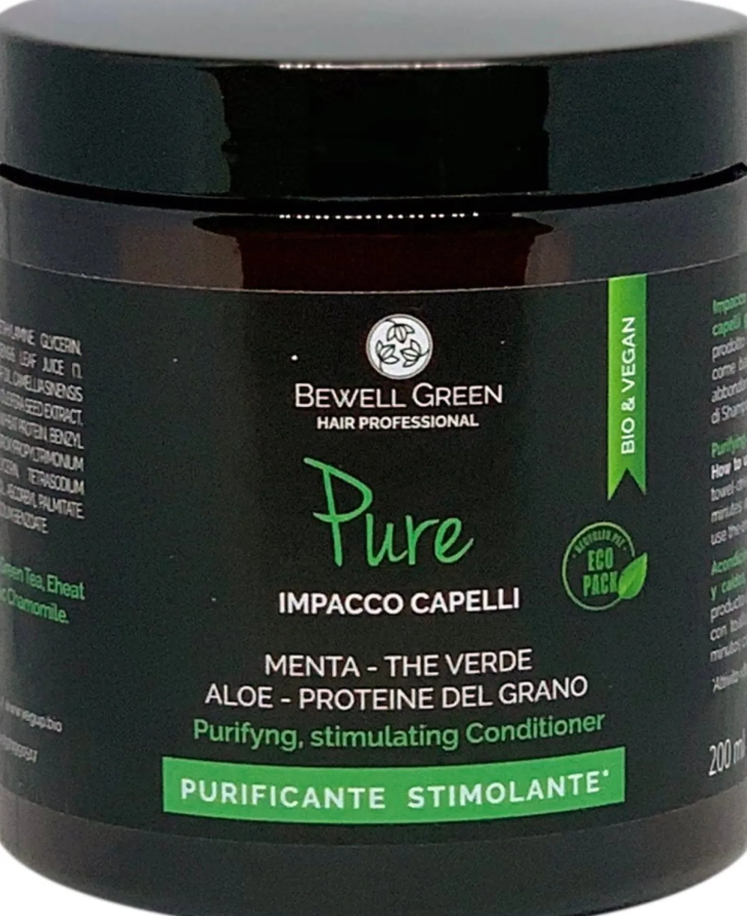 Pure Impacco Capelli Purificante Stimolante, 200 ml