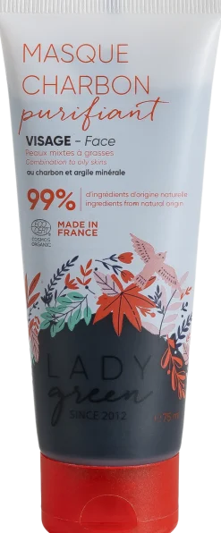 Purifying Charcoal Mask, 75 ml