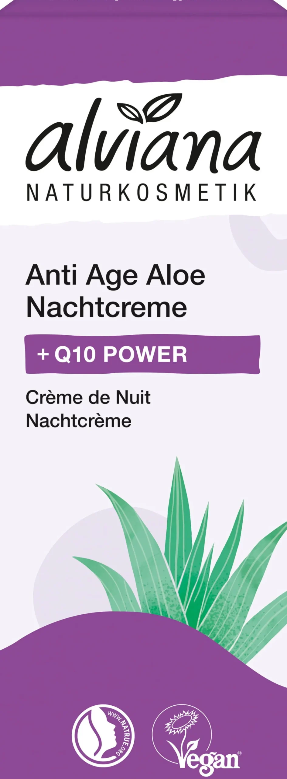 +Q10 POWER - Crema Notte Anti Age all'Aloe, 50 ml