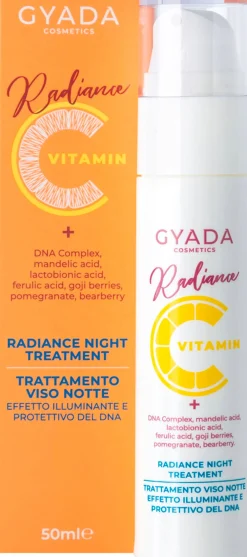 Radiance Trattamento Viso Notte Illuminante e Protettivo del DNA, 50 ml