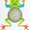 Rainforest Frog Mini Face Puff with Green French Clay
