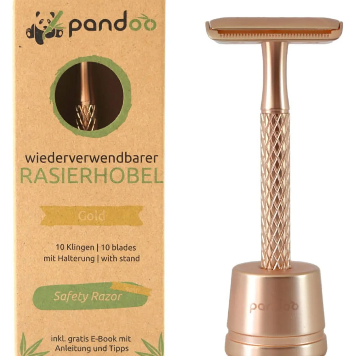 Rasoio di Sicurezza in Metallo, oro rosa