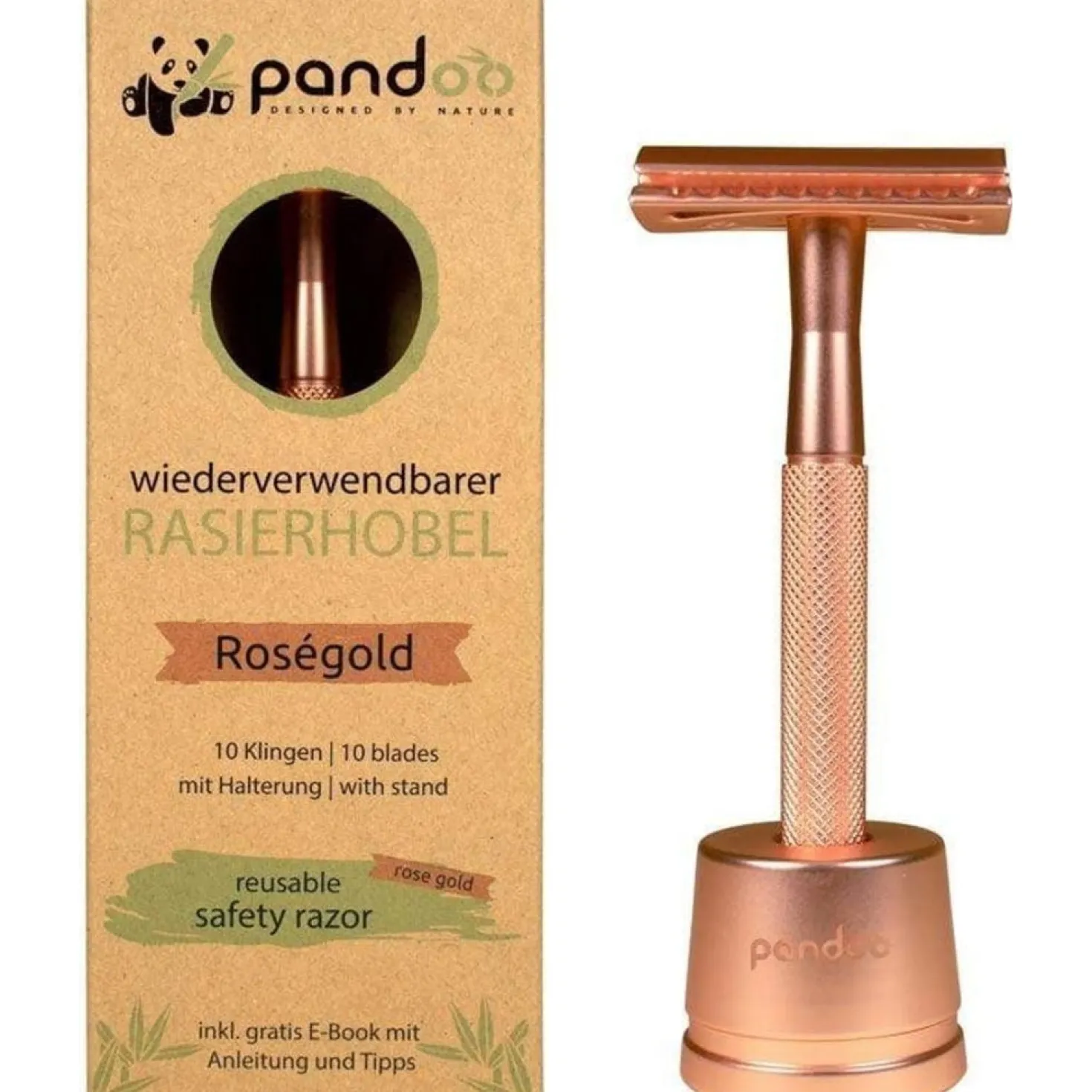 Rasoio di Sicurezza in Metallo, oro rosa