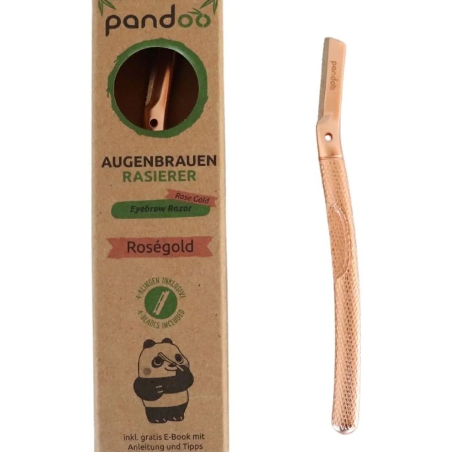 Rasoio per Sopracciglia, Oro rosa