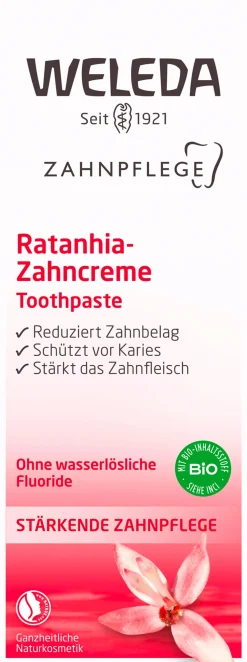 Ratania - Pasta Dentifricia, 75 ml