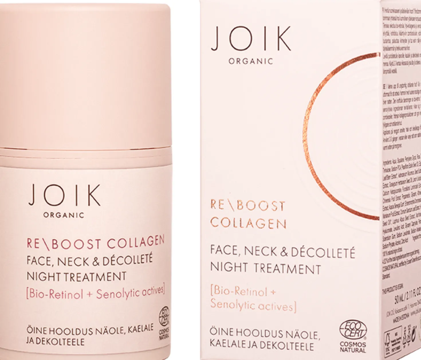 Re-Boost Collagen Face, Neck & Décolleté Night Treatment, 50 ml