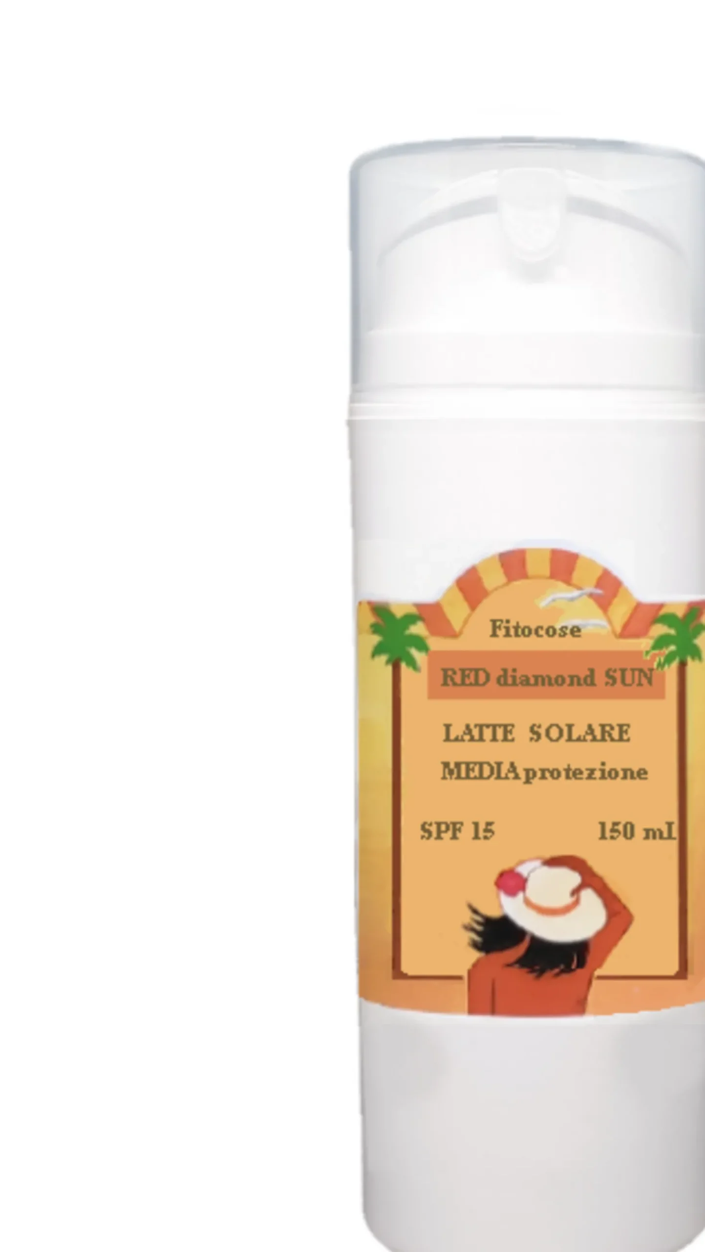 RED DIAMOND SUN Latte Solare SPF 15, 150 ml