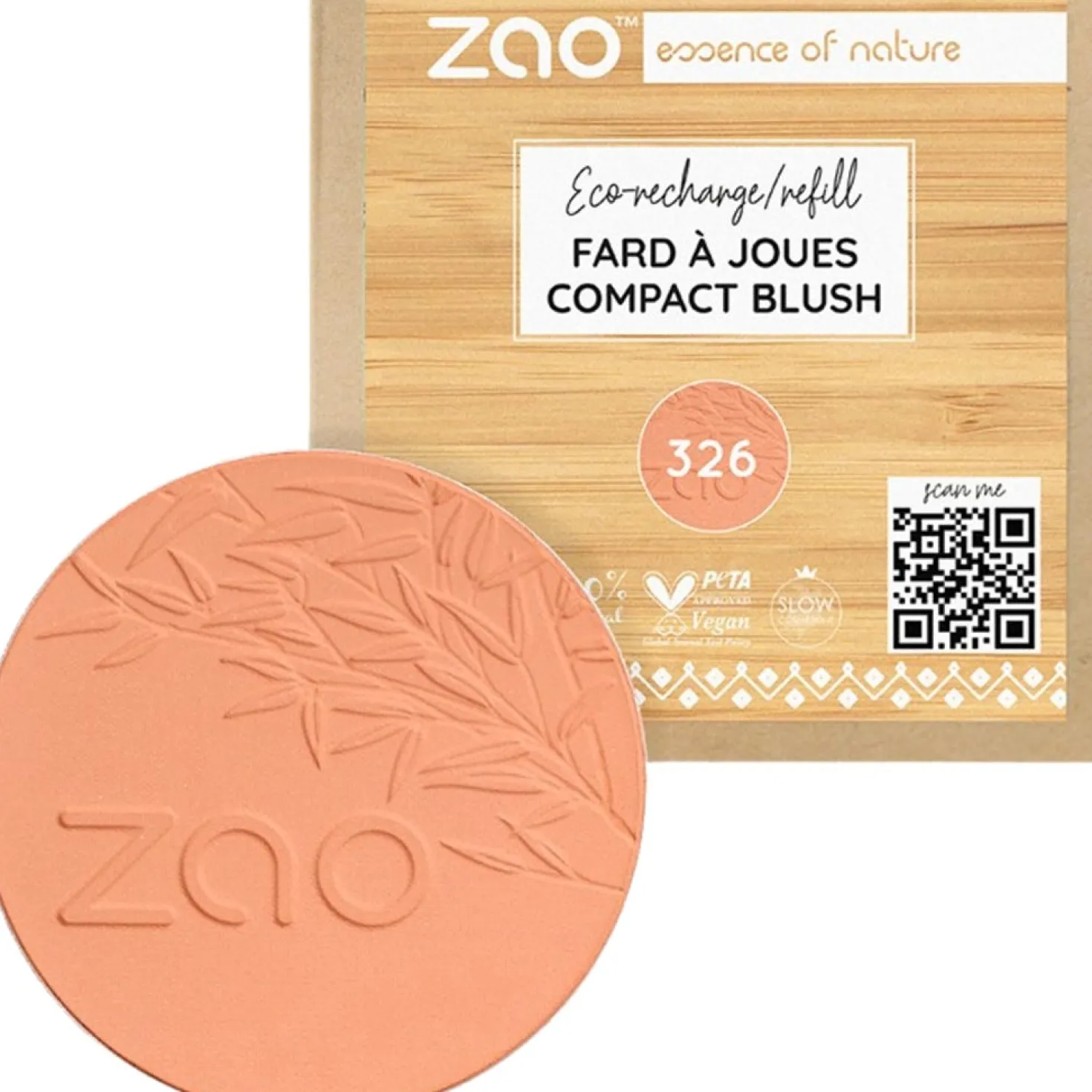 Refill Compact Blush, 322 Brown Pink (9 g)