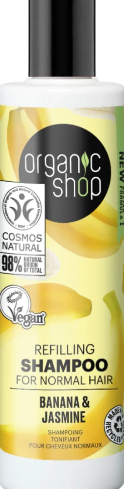 Refilling Shampoo Banana & Jasmine, 280 ml