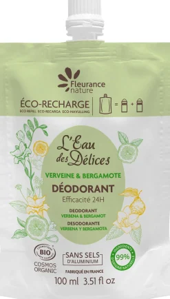 Refill L'Eau des Délices Deodorant Verbena & Bergamot, 100 ml