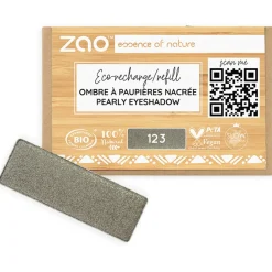 Refill Rectangle Eye Shadow, 201 Matt Ivory (1,30 g)
