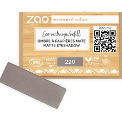 Refill Rectangle Eye Shadow, 201 Matt Ivory (1,30 g)