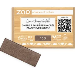 Refill Rectangle Eye Shadow, 201 Matt Ivory (1,30 g)