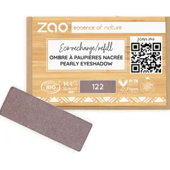Refill Rectangle Eye Shadow, 201 Matt Ivory (1,30 g)