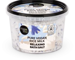 Relaxing Bath Salt Pure Vegan Rice Milk, 300 g