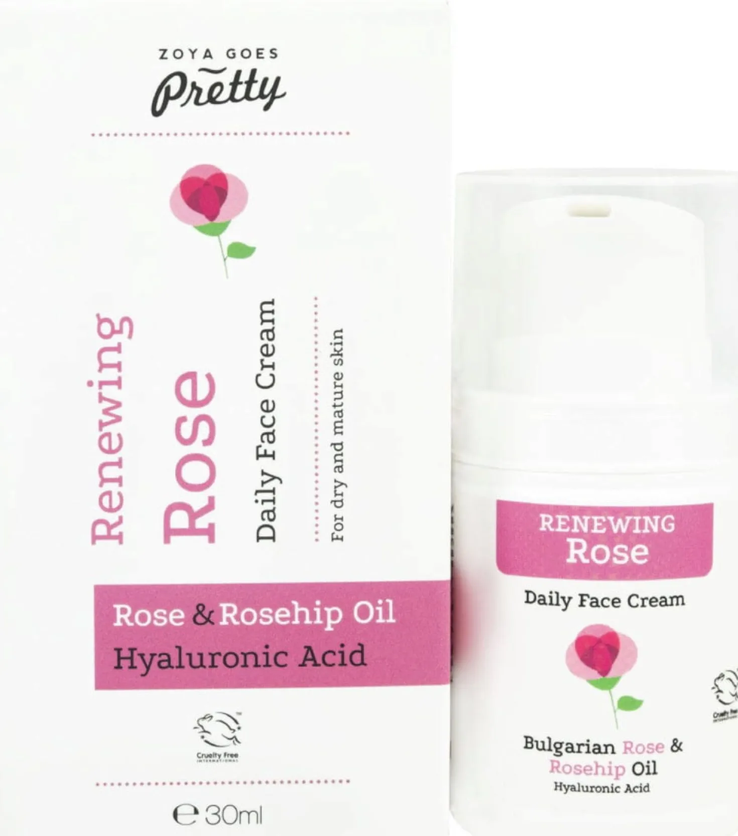 Renewing Rose Daily Face Cream, 30 ml