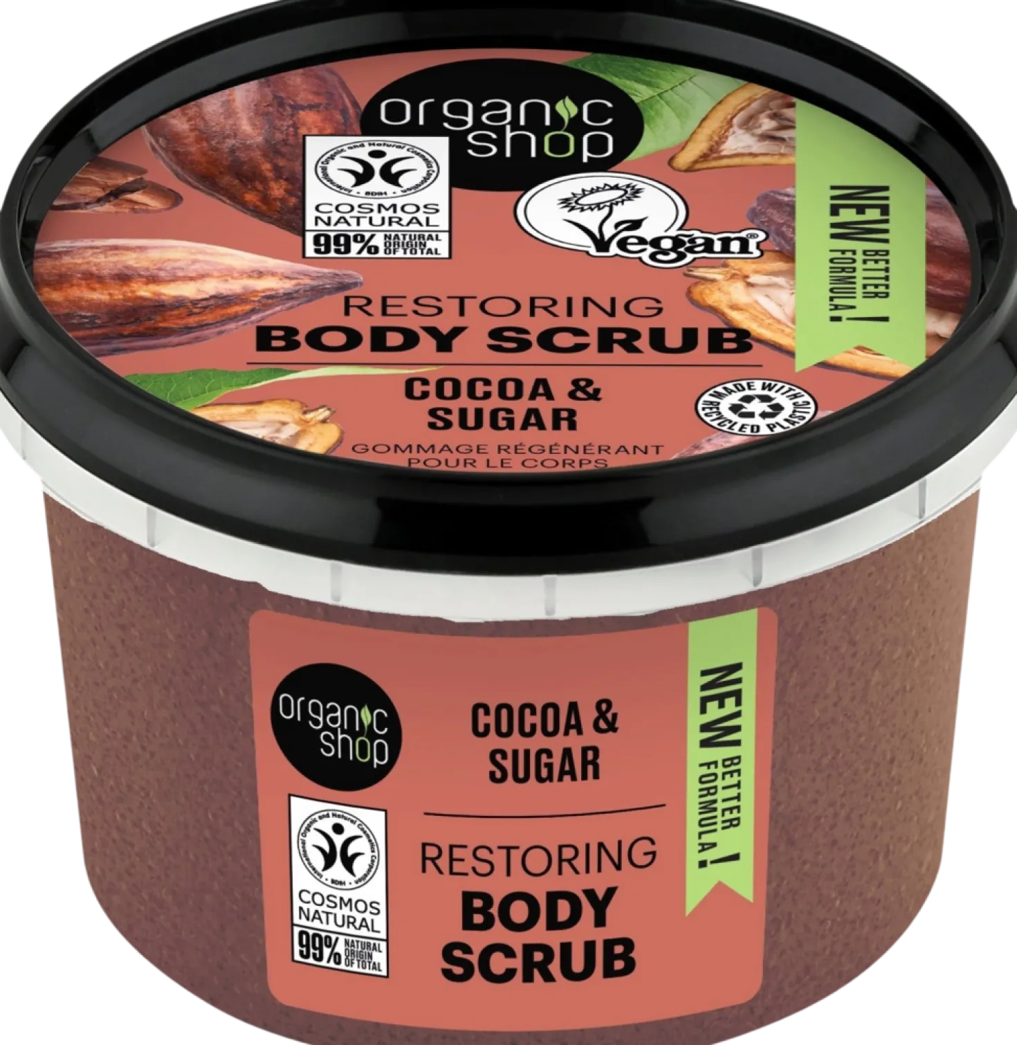 Restoring Body Scrub Cocoa & Sugar, 250 ml