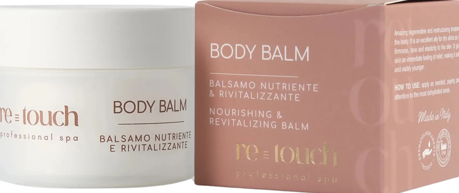 re-touch Body Balm, Balsamo Nutriente e Rivitalizzante, 100 ml