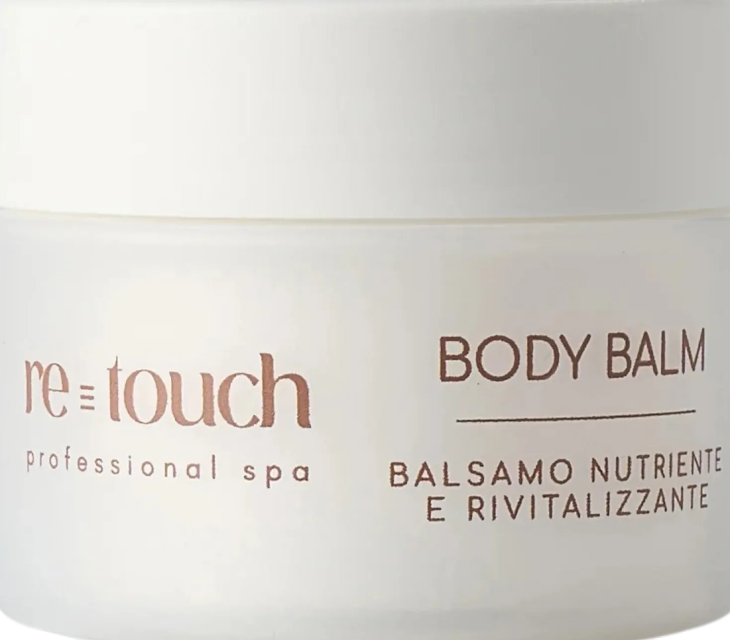 re-touch Body Balm, Balsamo Nutriente e Rivitalizzante, 100 ml