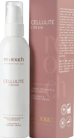 re-touch Cellulite Cream, Crema Drenante e Rassodante, 200 ml