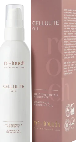 re-touch Cellulite Oil, Olio Drenante e Riducente, 200 ml