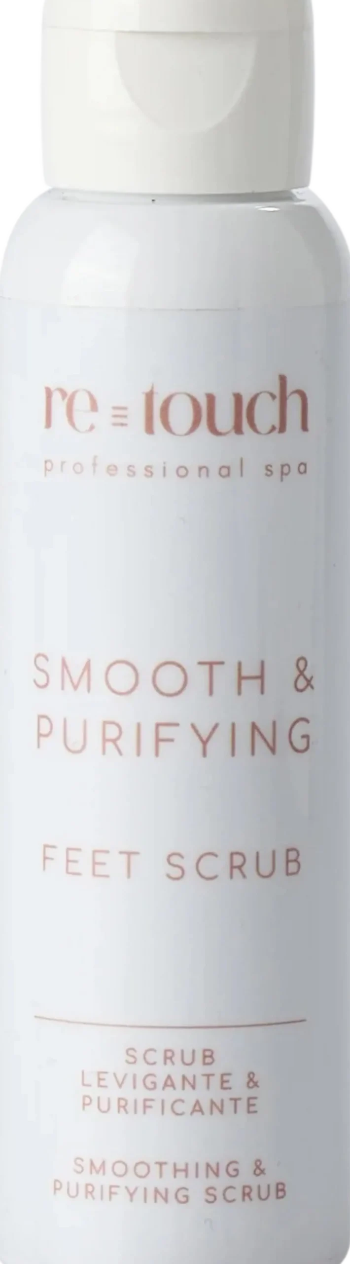 re-touch Smooth & Purifying Feet Scrub, Scrub Piedi Levigante, 100 ml