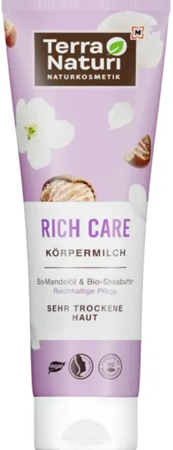 RICH CARE - Latte Corpo Burro di Karité, 250 ml