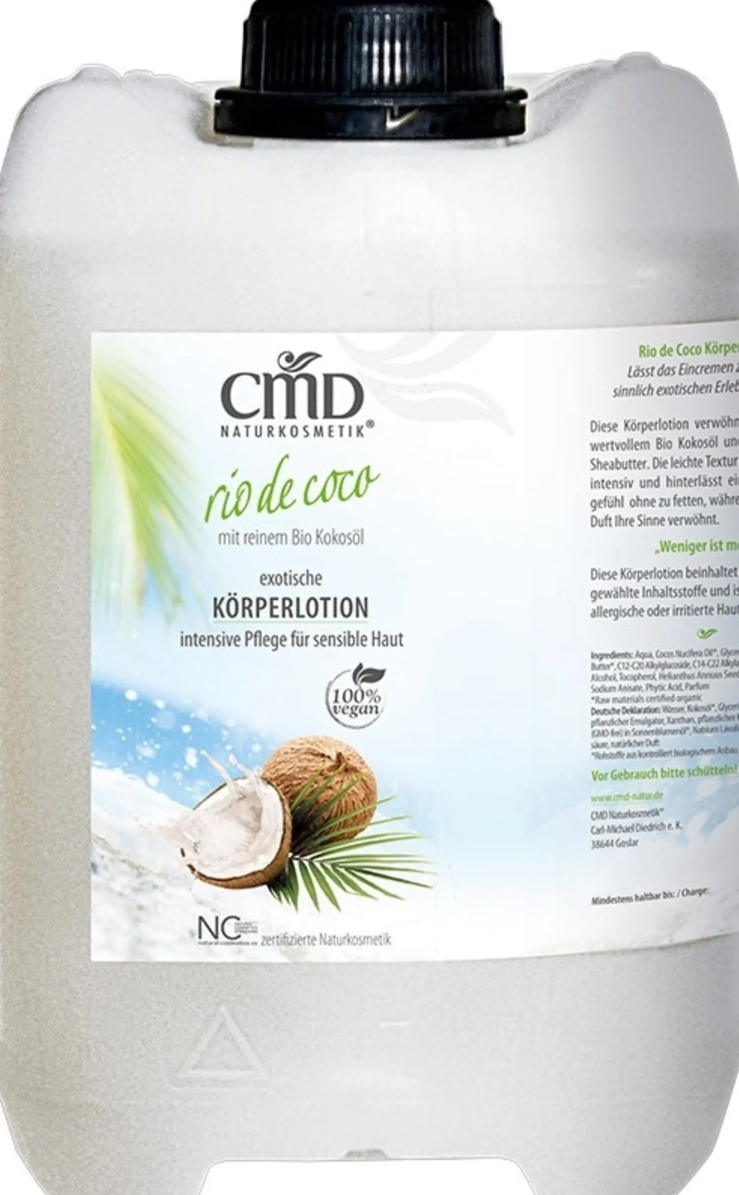 Rio de Coco Lozione Corpo Formato Famiglia, 2,50 L