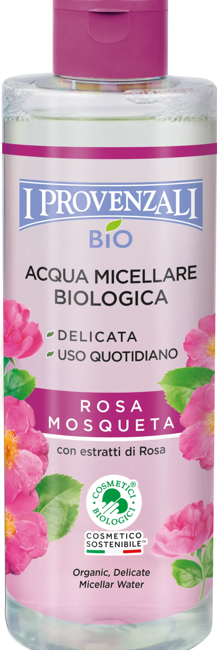 Rosa Mosqueta Acqua Micellare Biologica Delicata, 400 ml