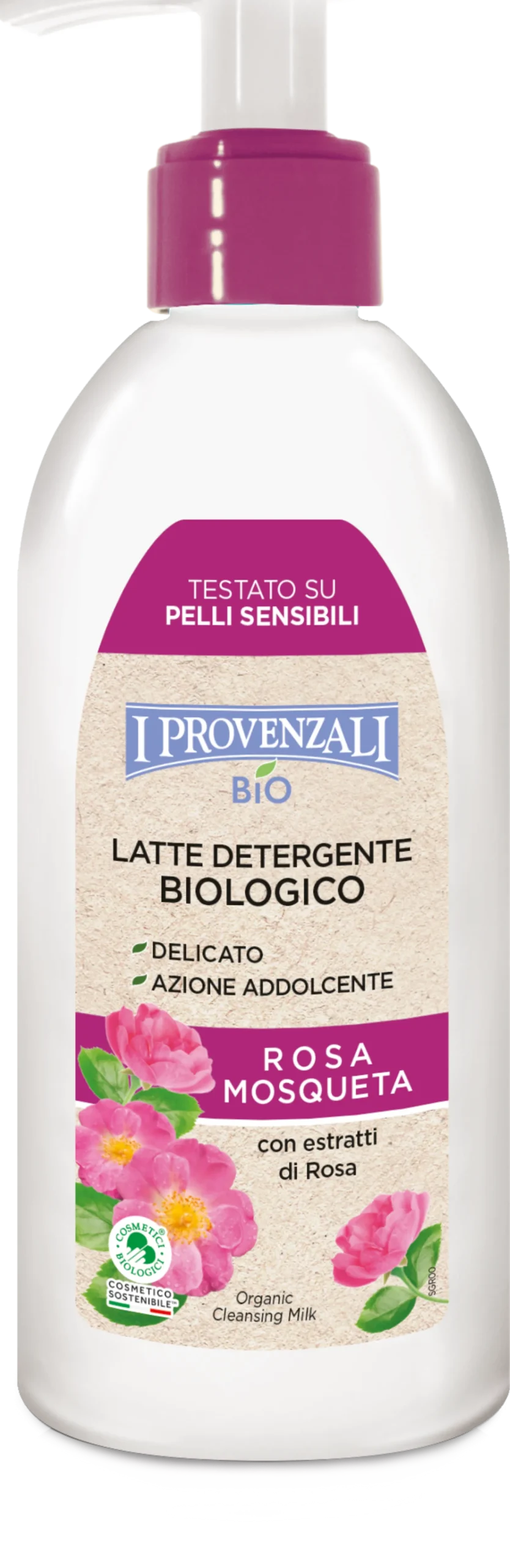 Rosa Mosqueta Latte Viso Detergente, 200 ml