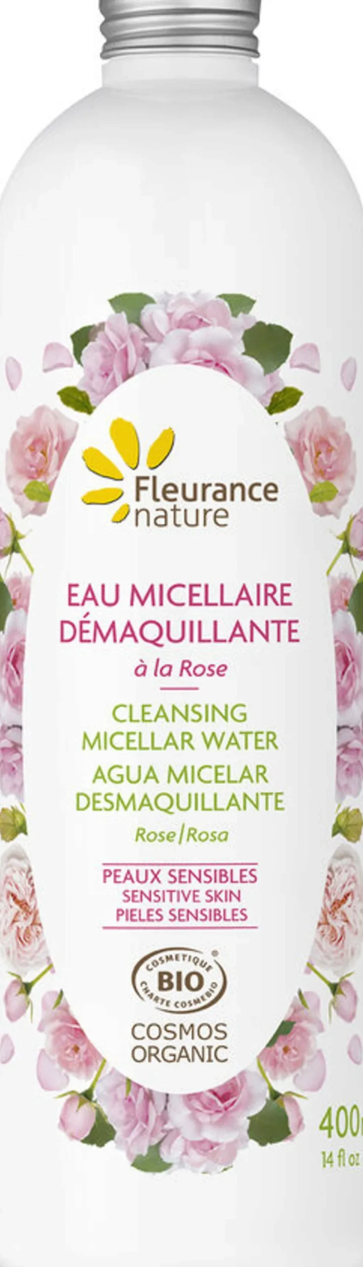 Rose Cleansing Micellar Water, 400 ml