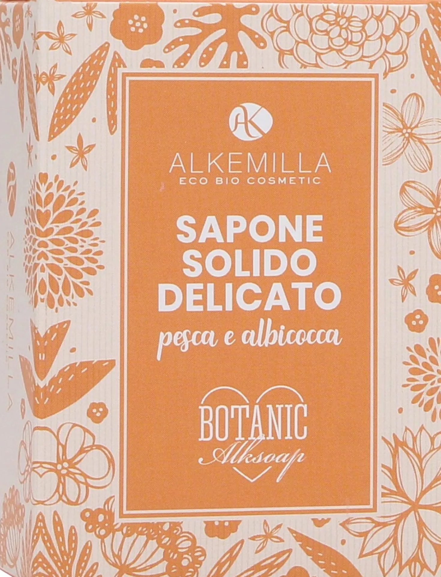 Sapone Delicato al Profumo di Pesca e Albicocca, 100 g