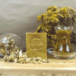Sapone di Aleppo con Camomilla, 120 g