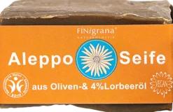 Sapone di Aleppo - 4% di Olio di Alloro, 180 g