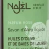 Sapone di Aleppo Liquido con Rosa Damascena, 200 ml