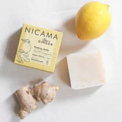 Sapone Effetto Esfoliante "Ben's Ginger" - Zenzero e Limone, 100 g