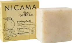 Sapone Effetto Esfoliante "Ben's Ginger" - Zenzero e Limone, 100 g