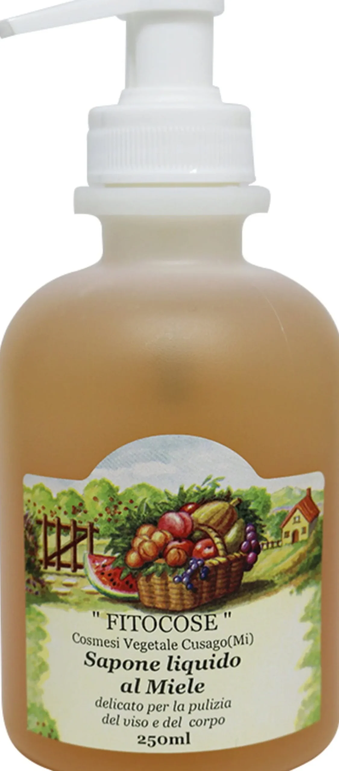 Sapone Liquido al Miele, 250 ml